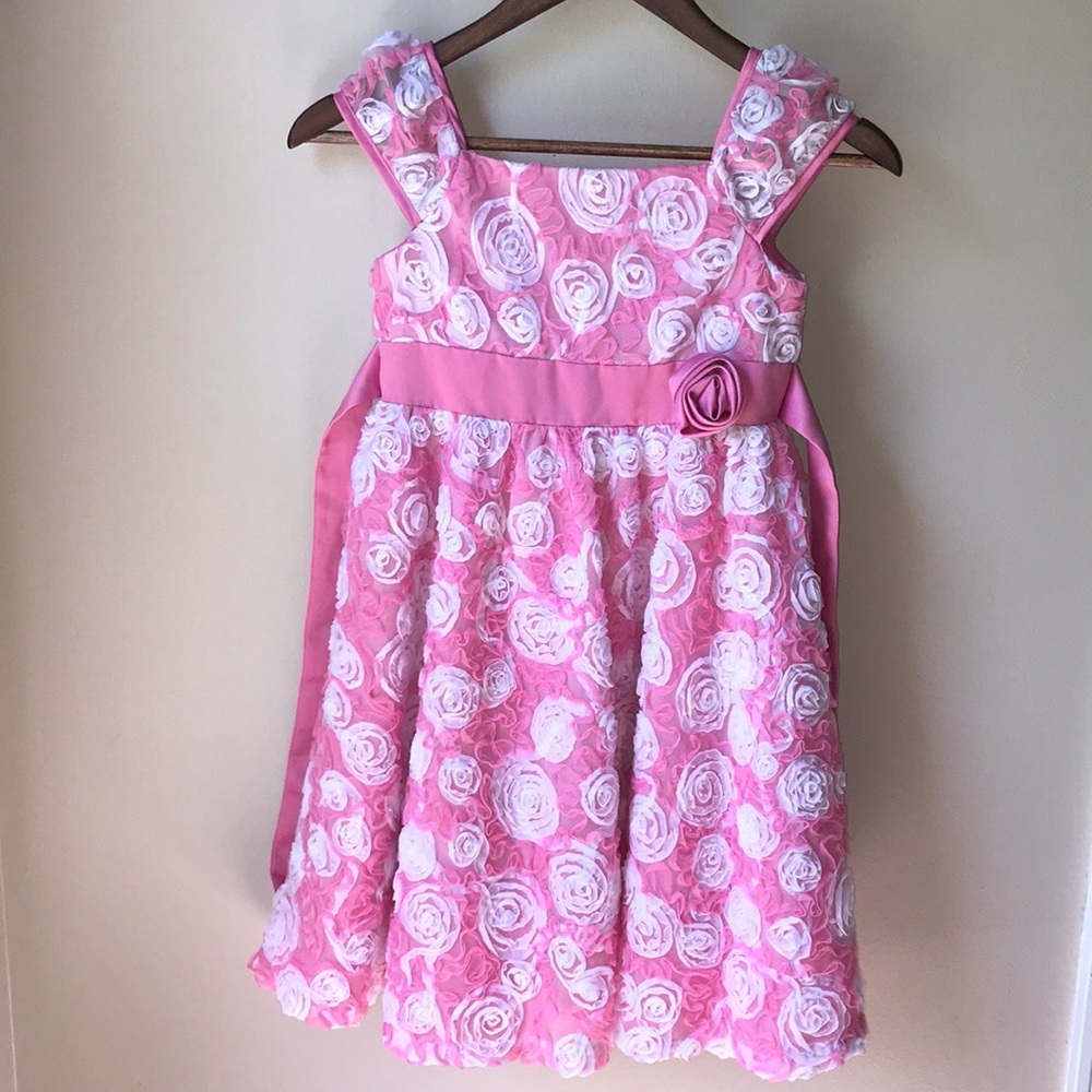 🎉HP🎉 Pink Rose Dress